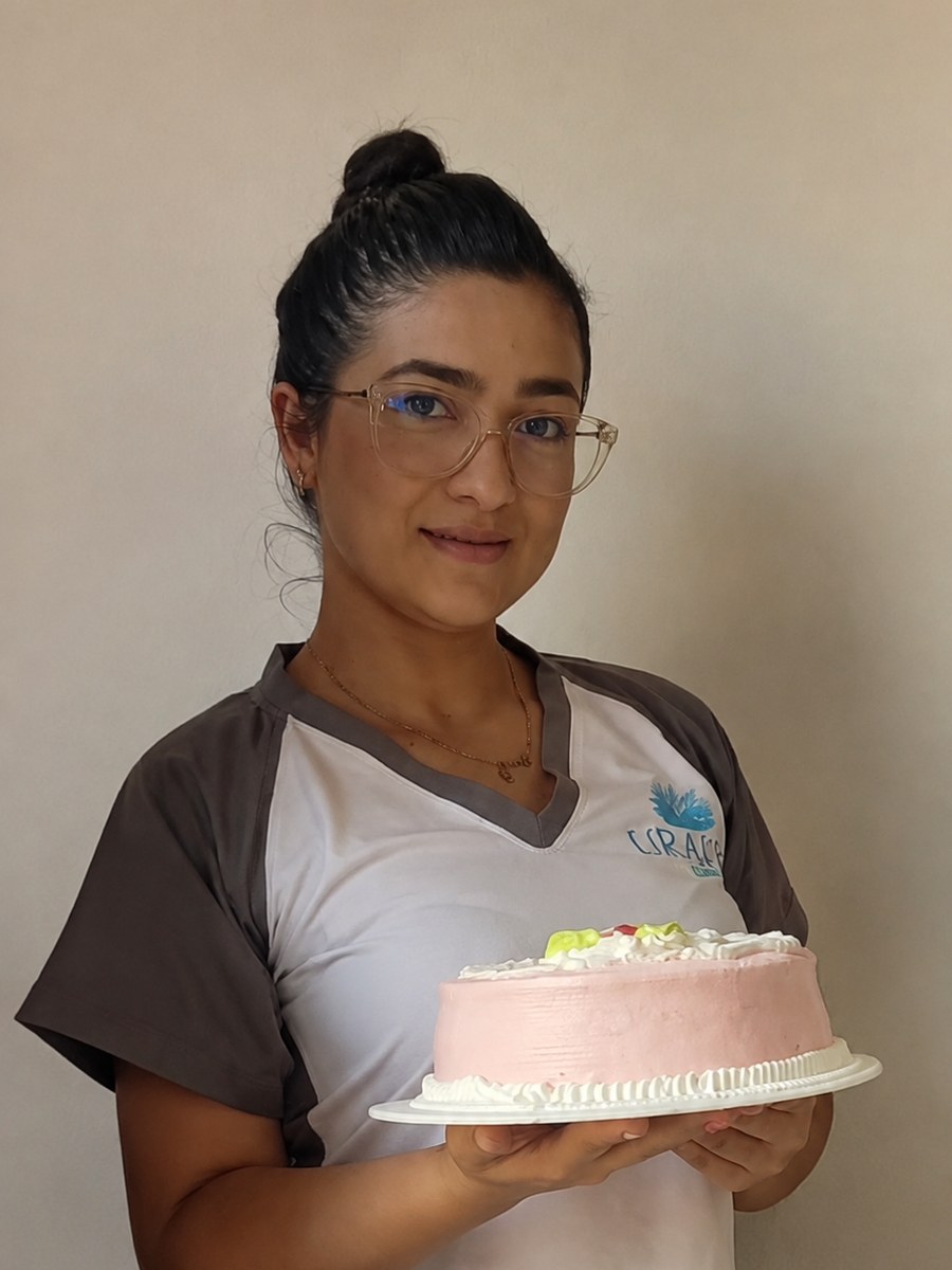 Yuly, esthetician and co-founder of Mangata